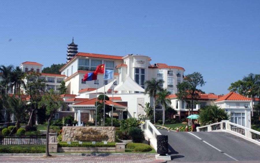 Dongguan Goodview Hotel Sangem Qiaotou Eksteriør billede